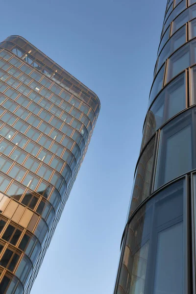 Deutschland Bayern München Fenster Der Bavaria Towers Komplexe Hochhäuser — Stockfoto