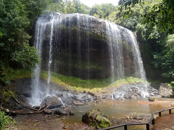 Palau Ilha Babeldaob Cachoeira Ngardmau — Fotografia de Stock