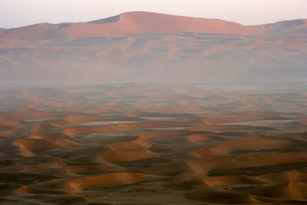 Verenigde Arabische Emiraten Emiraat Abu Dhabi Zandduinen Bij Quarter Woestijn — Stockfoto