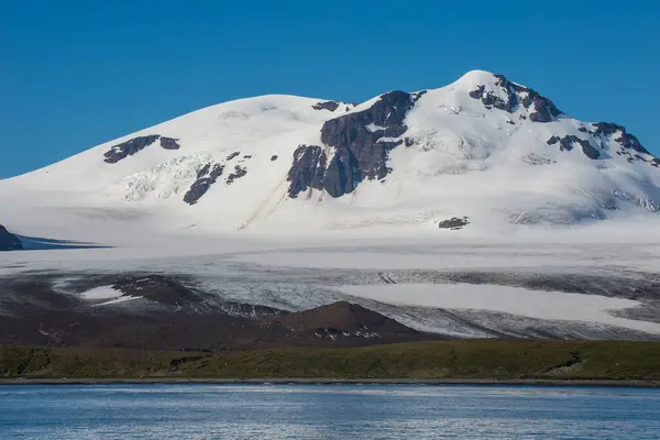 Regno Unito Georgia Del Sud Isole Sandwich Meridionali Scenario Glaciale — Foto Stock