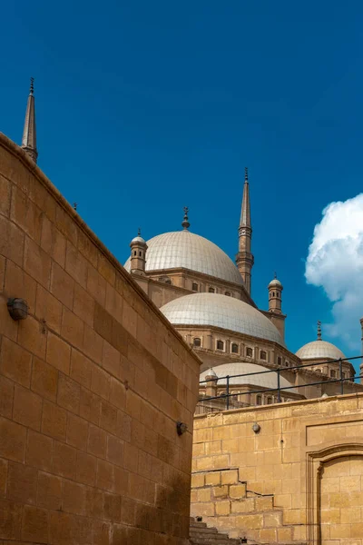 Egyiptom Kairó Mohamed Ali Pasha Mecsete Saladini Citadellában — Stock Fotó
