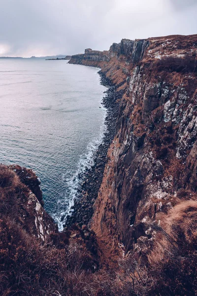 Scotland Scenic View Kilt Rock — Stock Photo, Image