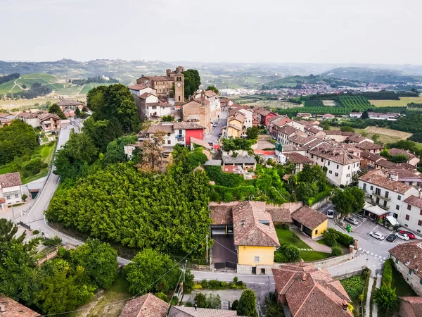 Drone View Old Rural Town — Stock Photo, Image