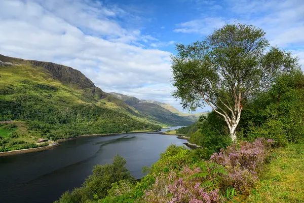 Scenic View Loch Leven Scottish Highlands — Stock Photo, Image