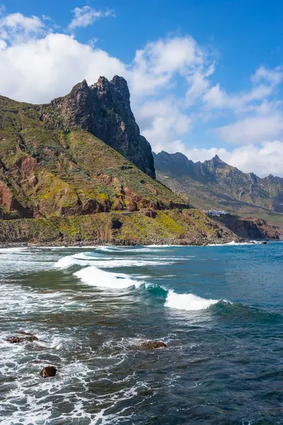 Coastal Mountains Tenerife Island — Stock Photo, Image