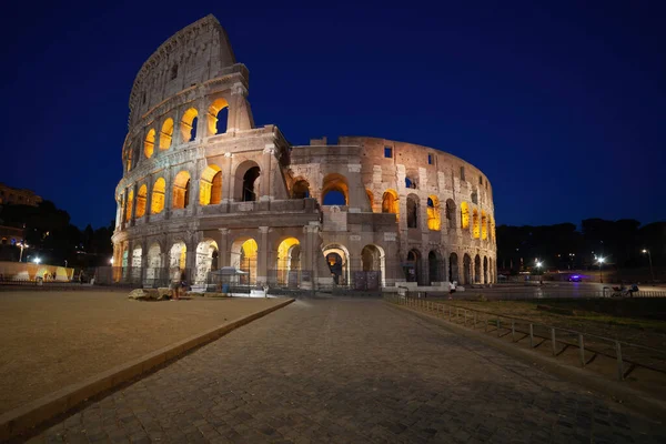 Italia Roma Coliseo Noche — Foto de Stock