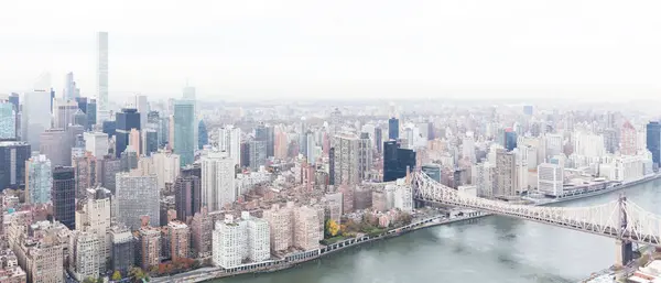 Сша Нью Йорк Нью Йорк Мост Кох Куинсборо Центр Города — стоковое фото