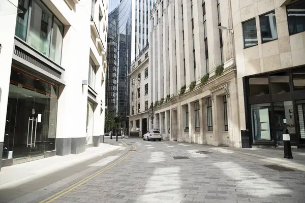 England London Empty Street Middle City — Stock Photo, Image