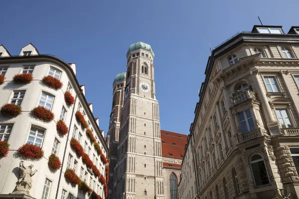 Germany Bayern Munich Church Our Lady Tower — Stock Photo, Image