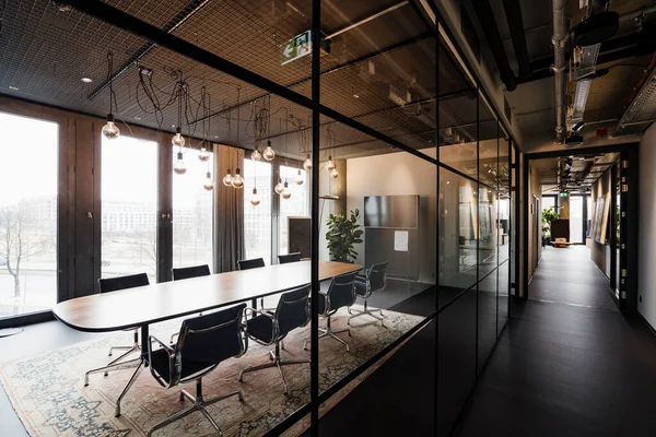 Empty Board Room Modern Office — Stock Photo, Image