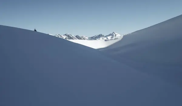 Havas Hegyek Lechtal Alpok Tirol Ausztria — Stock Fotó