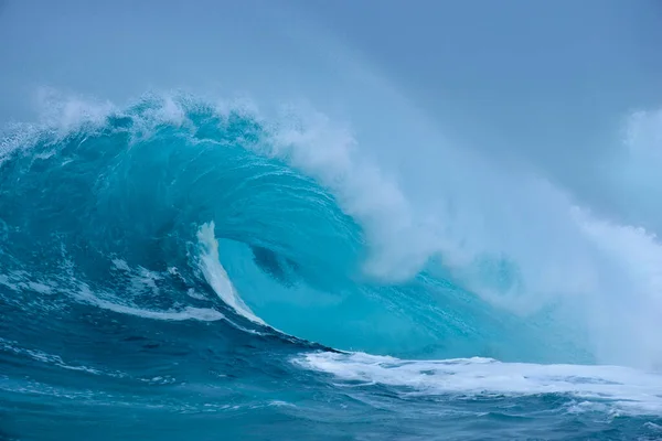 Grande Onda Salpicante Oceano Pacífico — Fotografia de Stock