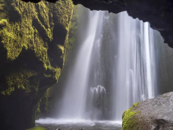 Long Exposure Seljalandsfoss Waterfall — Stock Photo, Image