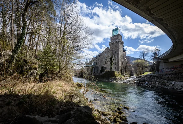 Waidhofen Ybbs Avusturya 'daki eski kale — Stok fotoğraf