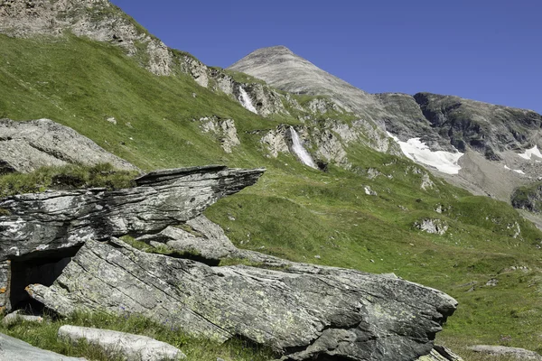 Grossglockner carretera alpina alta — Foto de Stock