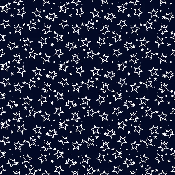 Patrón vectorial con estrellas — Archivo Imágenes Vectoriales