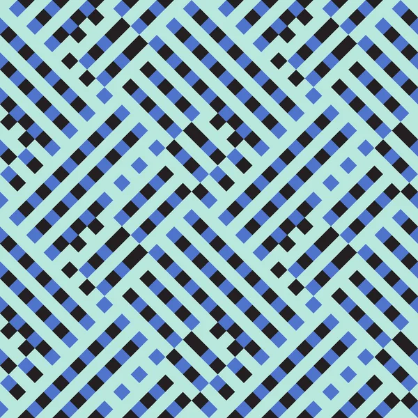 Op art seamless geometric striped pattern — Vetor de Stock