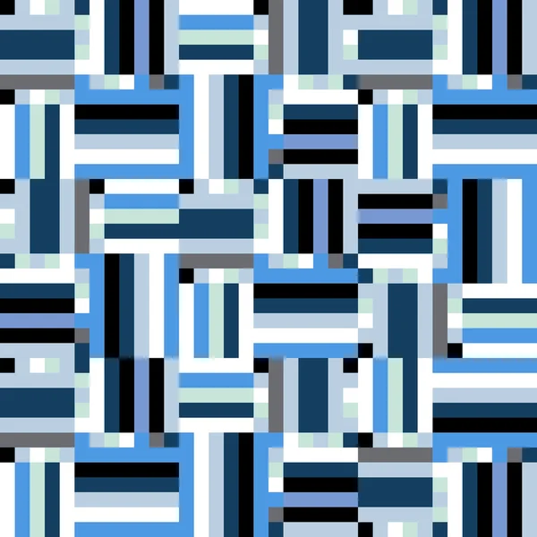 Techno blue stripes — Stock Vector