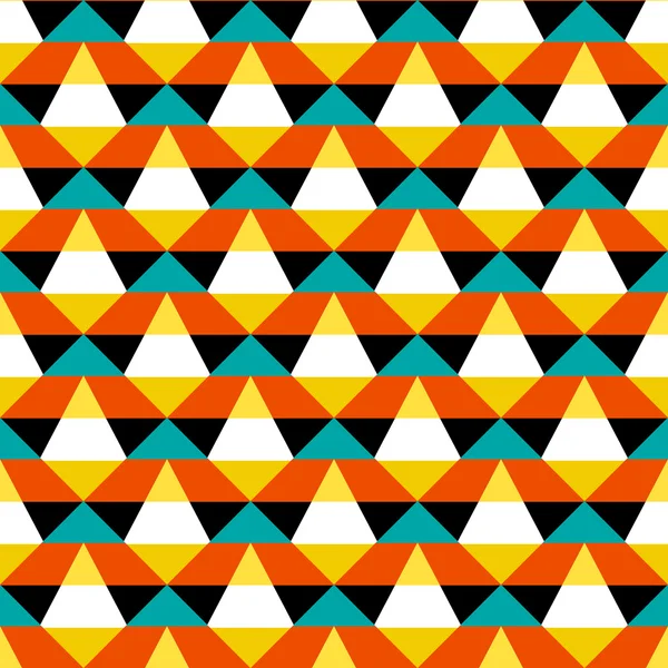 Abstracto geométrico color bloqueado patrón — Archivo Imágenes Vectoriales