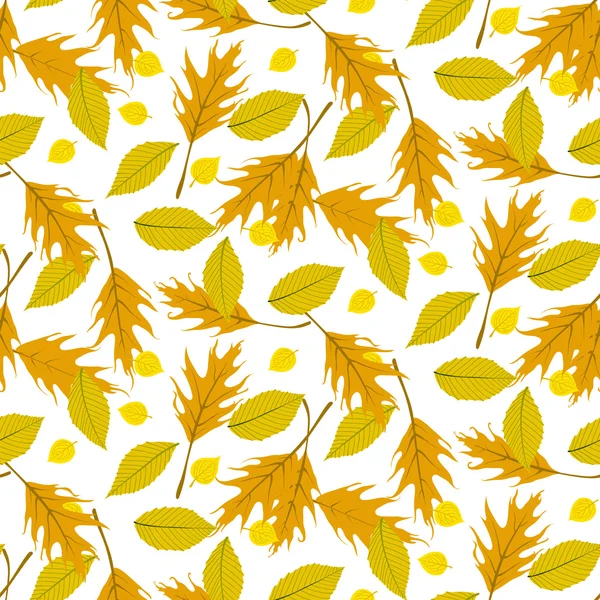 Vector autumn seamless background — Stock Vector