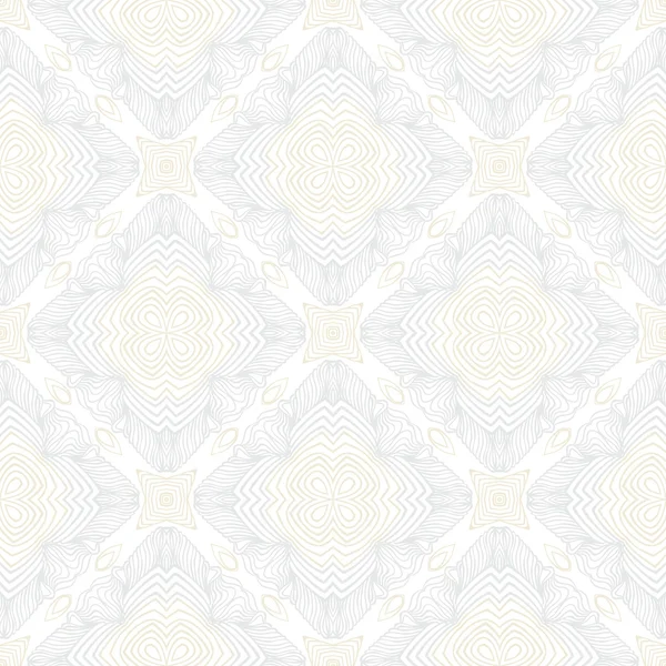 Witte vintage geometrische textuur in art decostijl — Stockvector