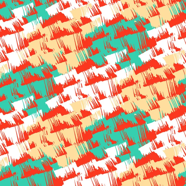 Grunge handgeschilderde abstracte patroon — Stockvector