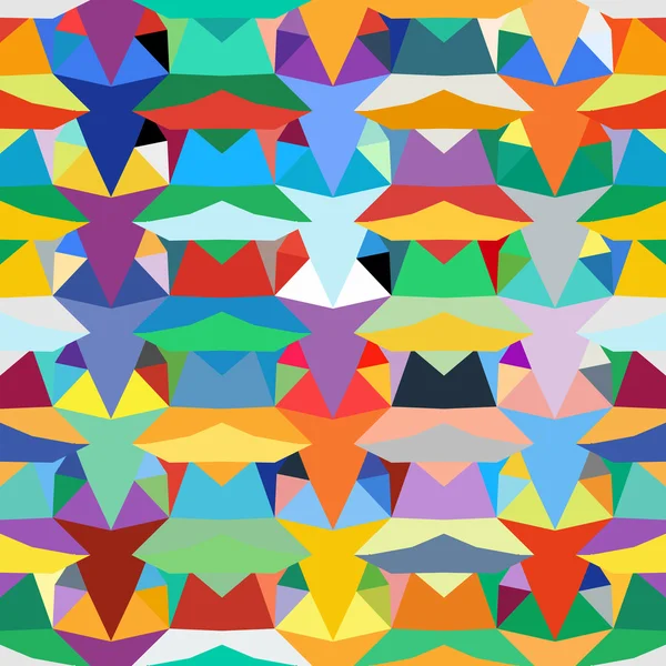 Bunte geometrische Muster — Stockvektor