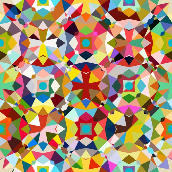 Patrón geométrico colorido — Vector de stock