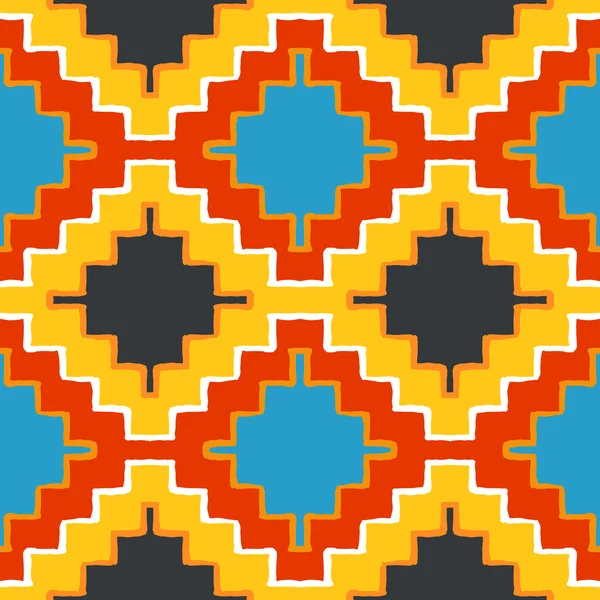 Племенной орнамент вектора навахо — стоковый вектор
