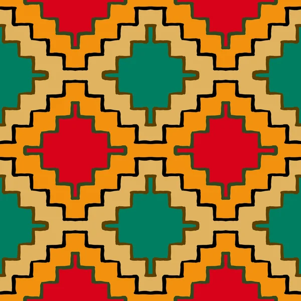 Adorno tribal vectorial navajo — Vector de stock