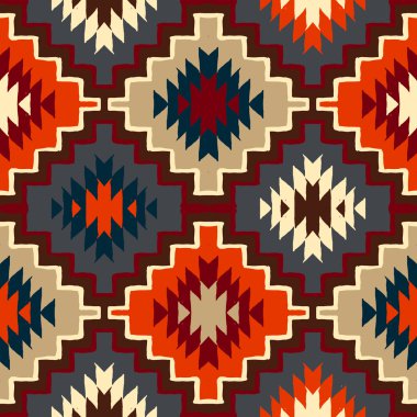 Vector navajo tribal ornament clipart