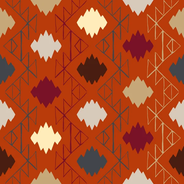 Vector navajo tribal ornament — Stockvector