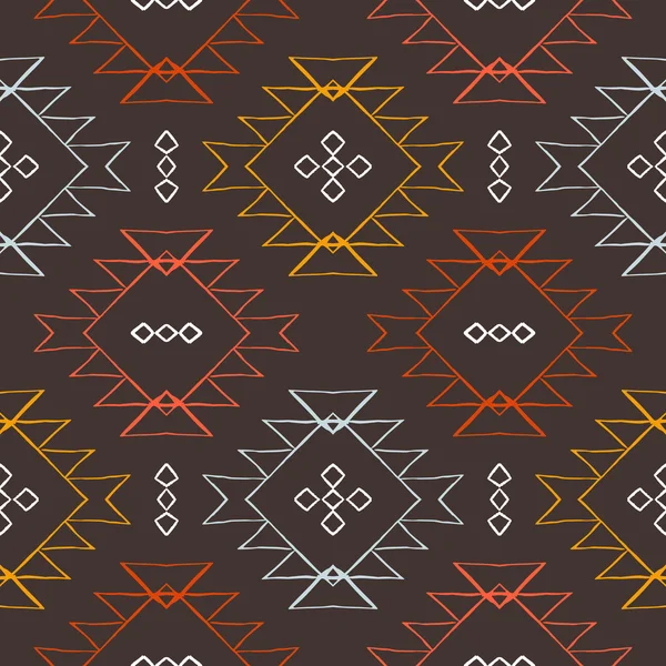 Vector navajo tribal ornament — Stock Vector