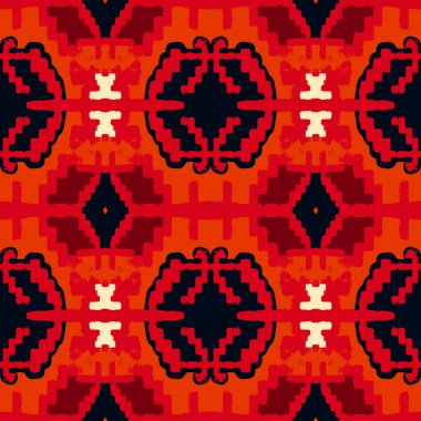 Native american geometric pattern clipart