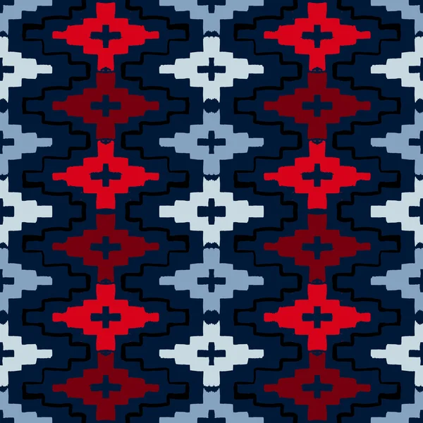 Native american geometric pattern — Stock Vector