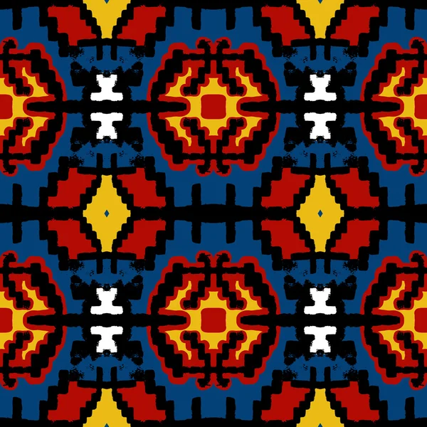 아메리카 원주민 기하학적 패턴 — 스톡 벡터