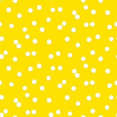 Ditsy vector polka dot pattern clipart