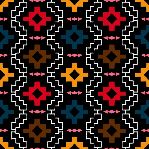 Ornamento tribal navajo . — Archivo Imágenes Vectoriales