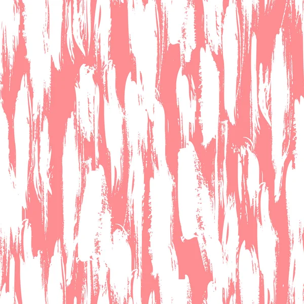 Pattern with brushstrokes and stripes — Stockvector