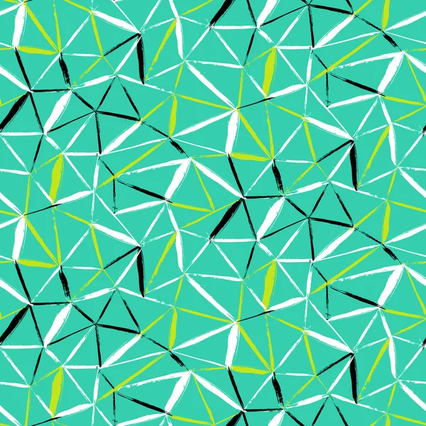 Hand painted geometric pattern — ストックベクタ