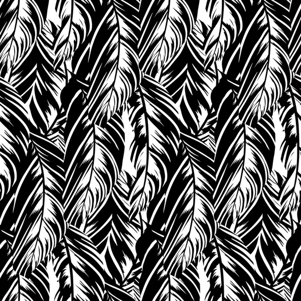 Abstract pattern inspired by tropical birds — Stok Vektör