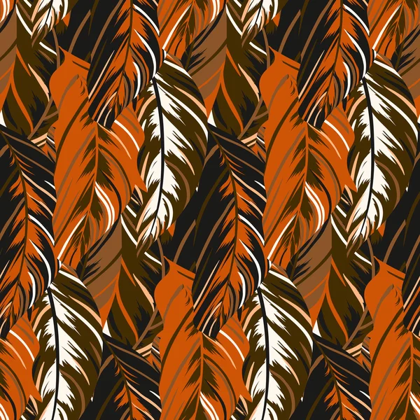 Abstract pattern inspired by tropical birds — Διανυσματικό Αρχείο