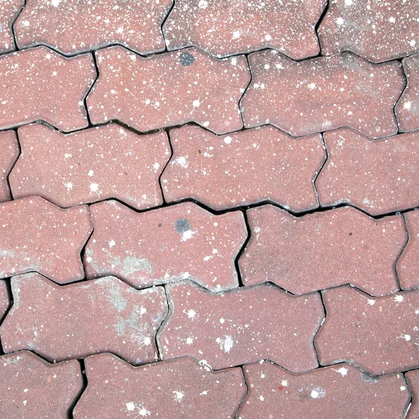 Pavimento Fundo de pedras de paralelepípedos — Fotografia de Stock