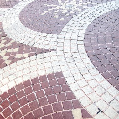 döşeme arka planı gri Arnavut kaldırımı taşları