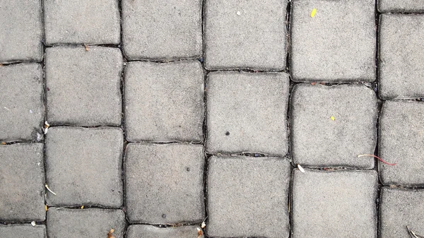 Pavement Background of grey cobble stones — Stock Photo, Image