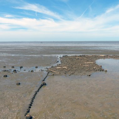 güneşli bir gün içinde deniz manzarası