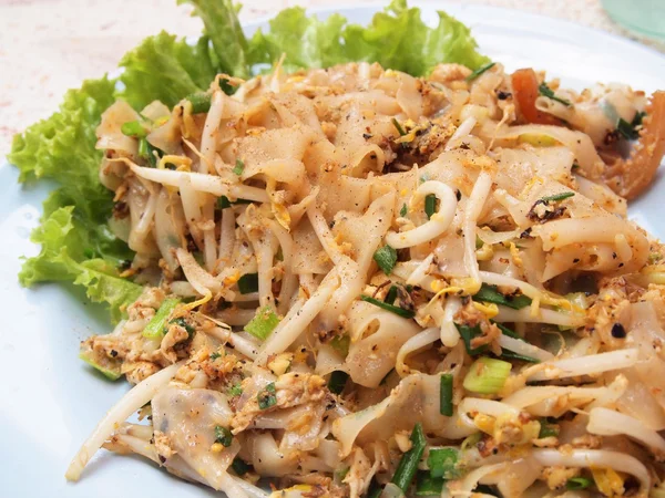 Fideos estilo tailandés (Pad thai ) — Foto de Stock