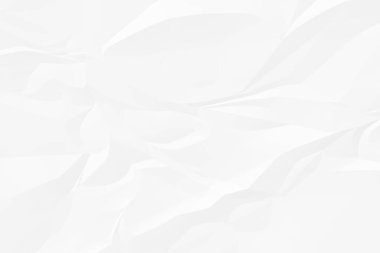 Buruşmuş beyaz kağıt arkaplanı kapat