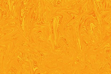 Beyaz kağıt üzerinde sıvı altın boya soyut arkaplan