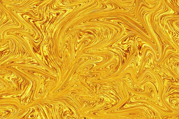 Liquid Gold Paint White Paper Abstract Background — Stock Photo, Image